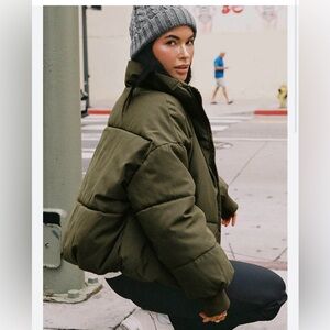 Princess Polly Oversized puffer Jacket